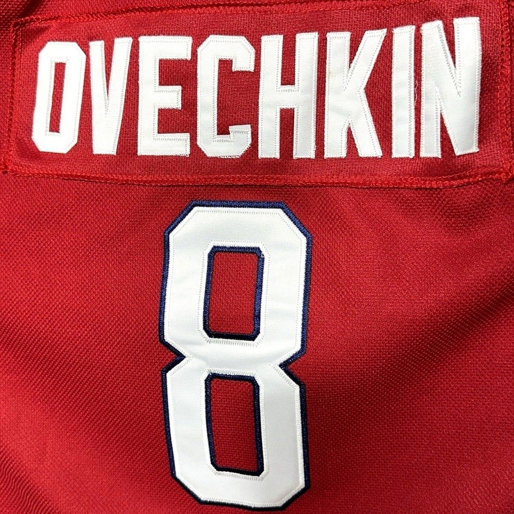 Reebok Washington Capitals Jersey Womens S Red Excellent Ovechkin Winter 2015 - Picture 5 of 16